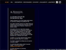 Tablet Screenshot of courchevelnamaste.com